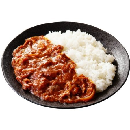 White Rice with Beef Stew